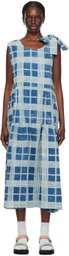 Story mfg. Blue Alice Midi Dress