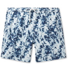 Onia - Charles Short-Length Printed Swim Shorts - Blue