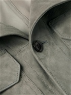TOM FORD - Suede Jacket - Gray