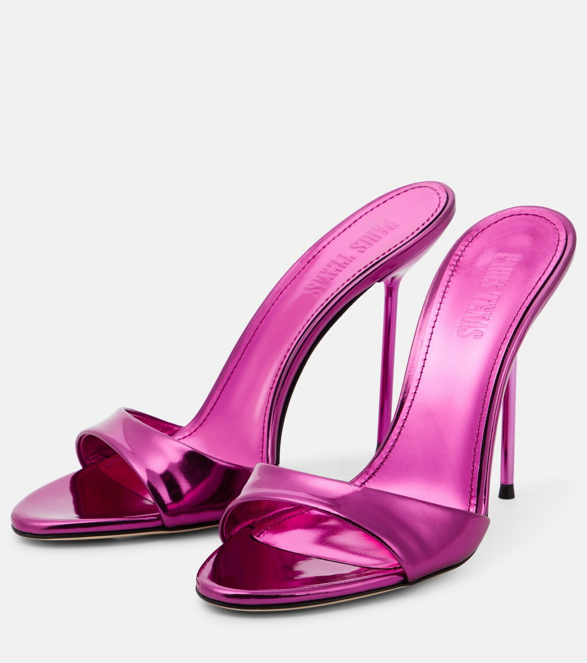 サンダル・ミュール PARIS TEXAS Lidia 70 pumps - Paris Texas - Leather - Purple Paris Texas Lidia mirrored leather mules Paris Texas