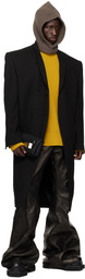 Rick Owens Yellow Porterville Fisherman Sweater