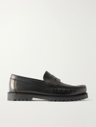 VINNY's - Lee Lake Leather Loafers - Black