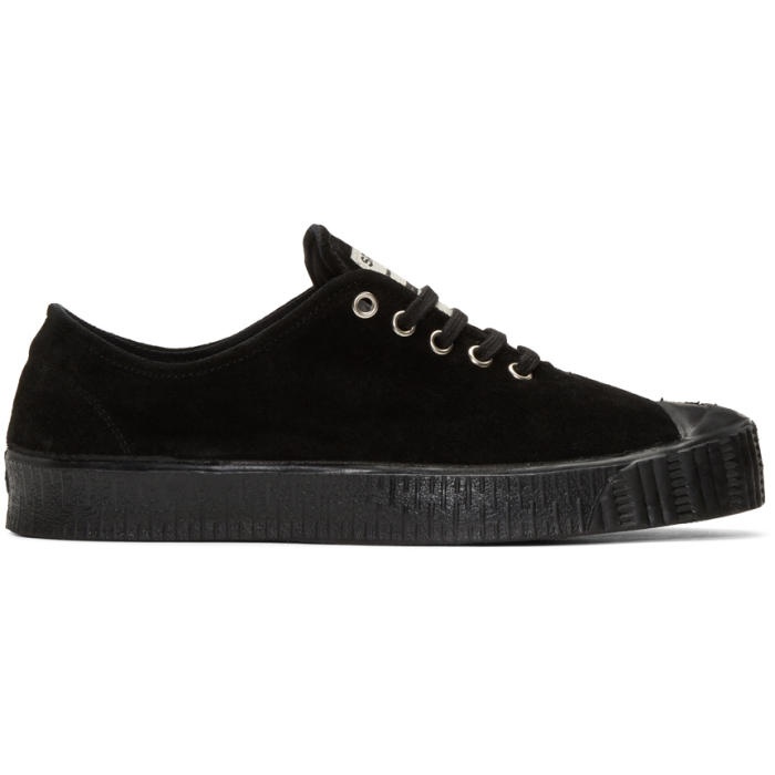 Photo: Comme des GarÃ§ons Shirt Black Spalwart Edition Special V Sneakers