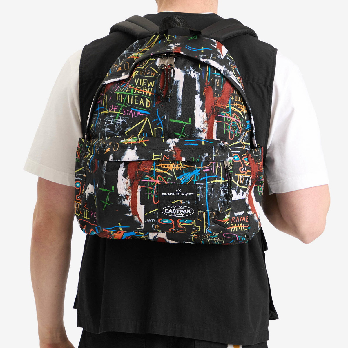 Eastpak x Basquiat Day Pak'r Backpack - Kings 2 in Multi 