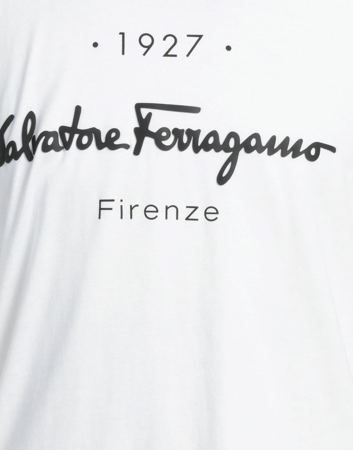 Ferragamo Mens T-shirt in White