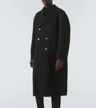 Jil Sander Double-breasted oversized wool coat