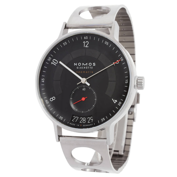 Photo: Nomos Autobahn Director's Cut Limited Edition A9 Automatic Black Dial Mens Watch 1301.S3
