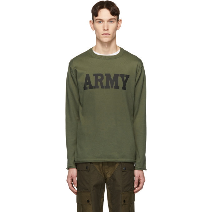 Photo: Junya Watanabe Khaki Army Sweater