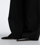 The Row Lili leather pumps