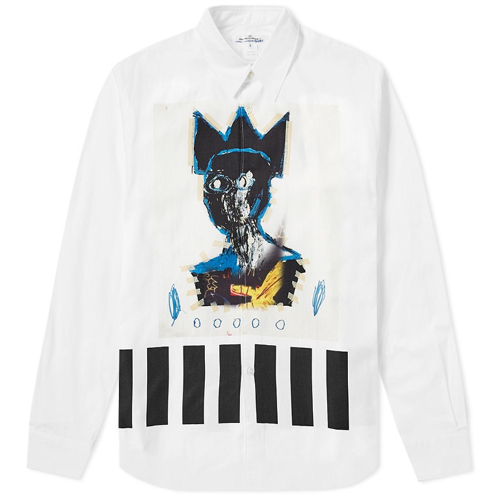 Photo: Comme des Garcons SHIRT x Jean-Michel Basquiat Shirt