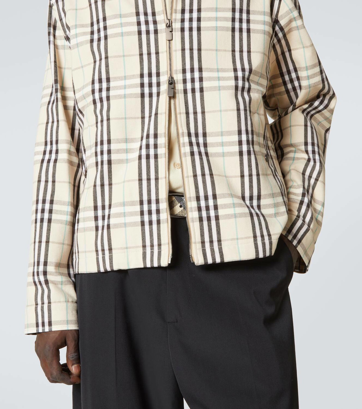 Burberry Burberry Check cotton jacket