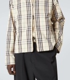 Burberry Burberry Check cotton jacket