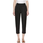 3.1 Phillip Lim Black Tailored Carrot Trousers