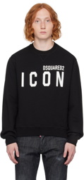 Dsquared2 Black 'Be Icon' Cool Sweatshirt