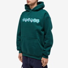 Butter Goods Men's Embroidered Cubes Hoody in Forest Green