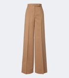 Max Mara Camel hair wide-leg pants