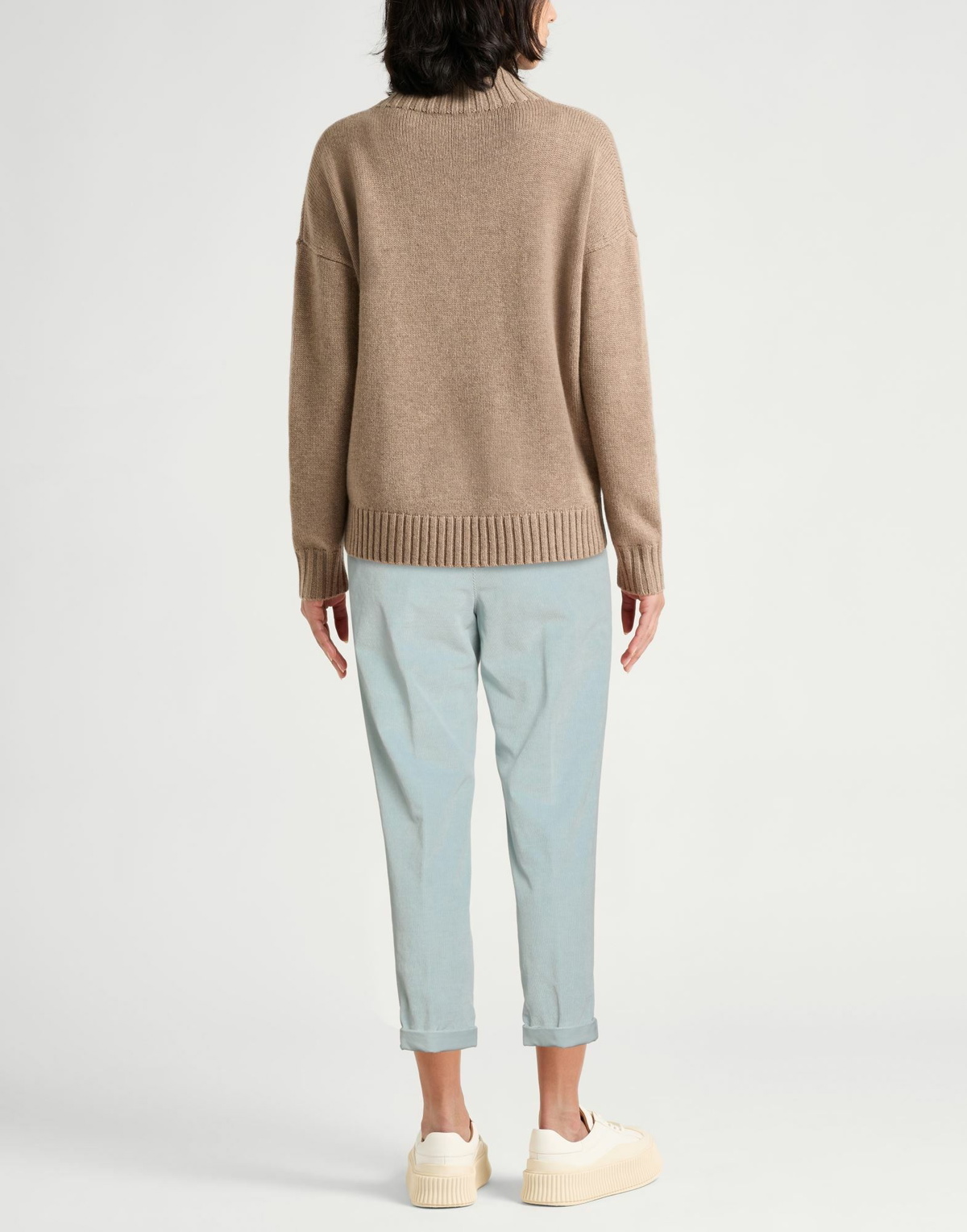 Peserico Womens Pants Sky in Blue