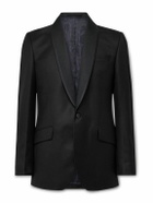Favourbrook - Chesham Shawl-Collar Wool-Twill Tuxedo Jacket - Black