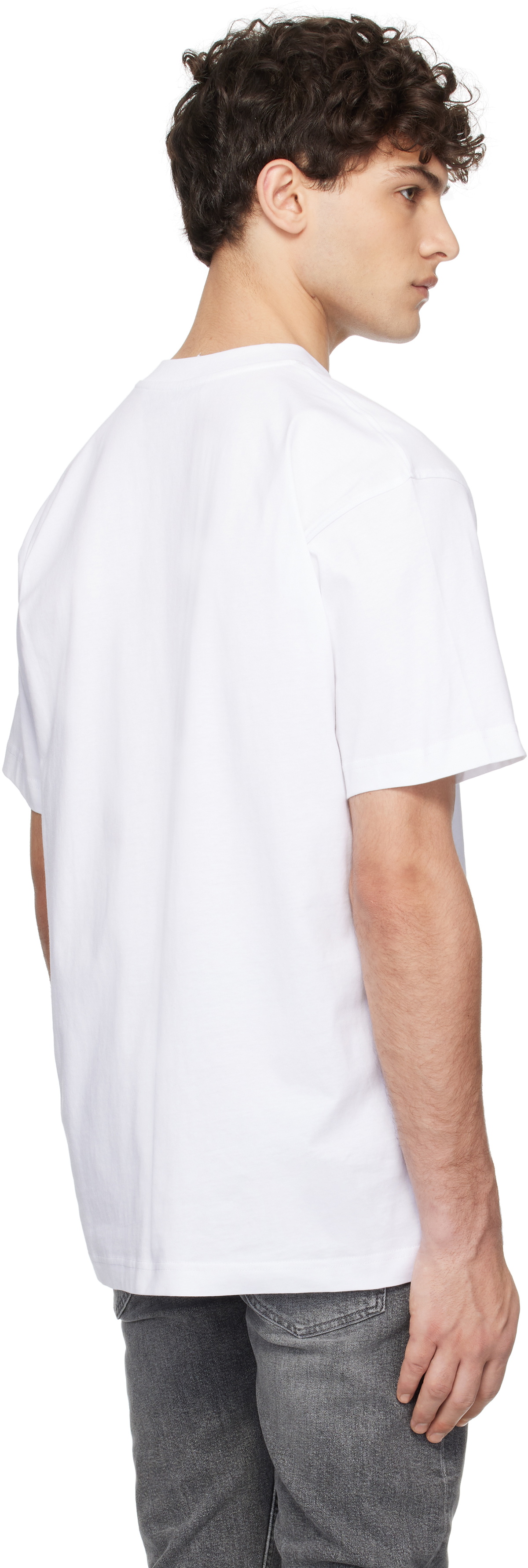 Moschino White Smile T-shirt