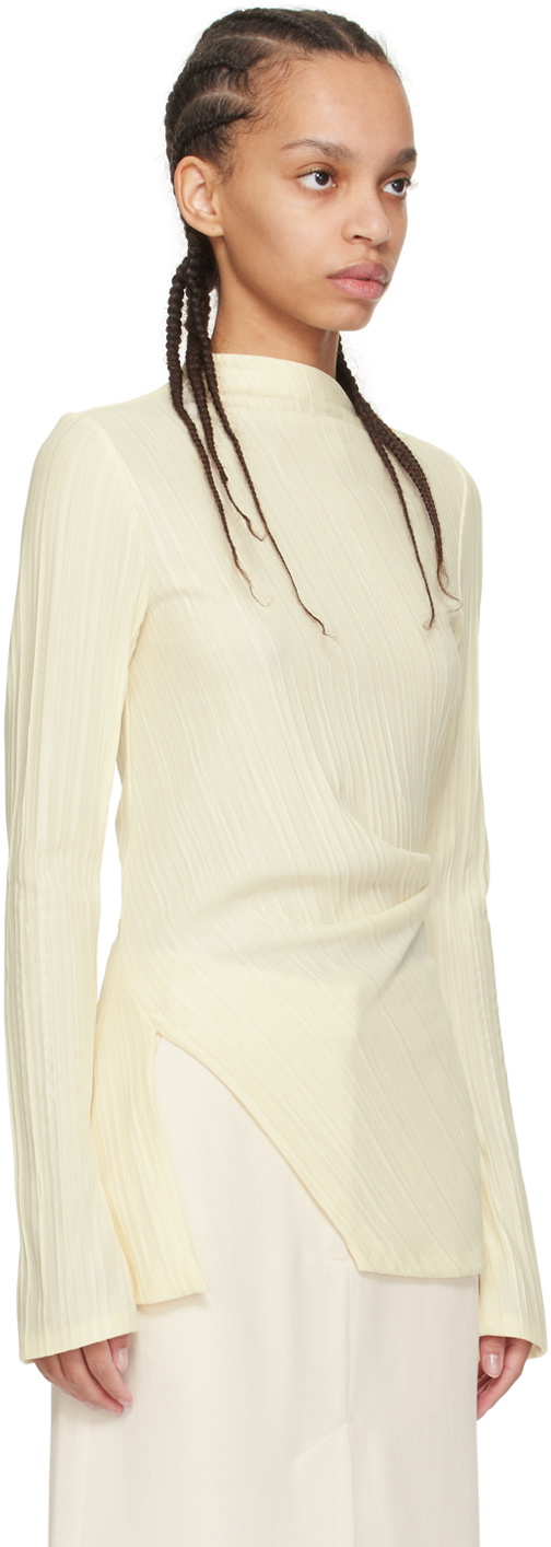CAMILLA AND MARC Yellow Alto Long Sleeve T-Shirt