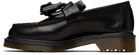 Dr. Martens Black Adrian Smooth Loafers