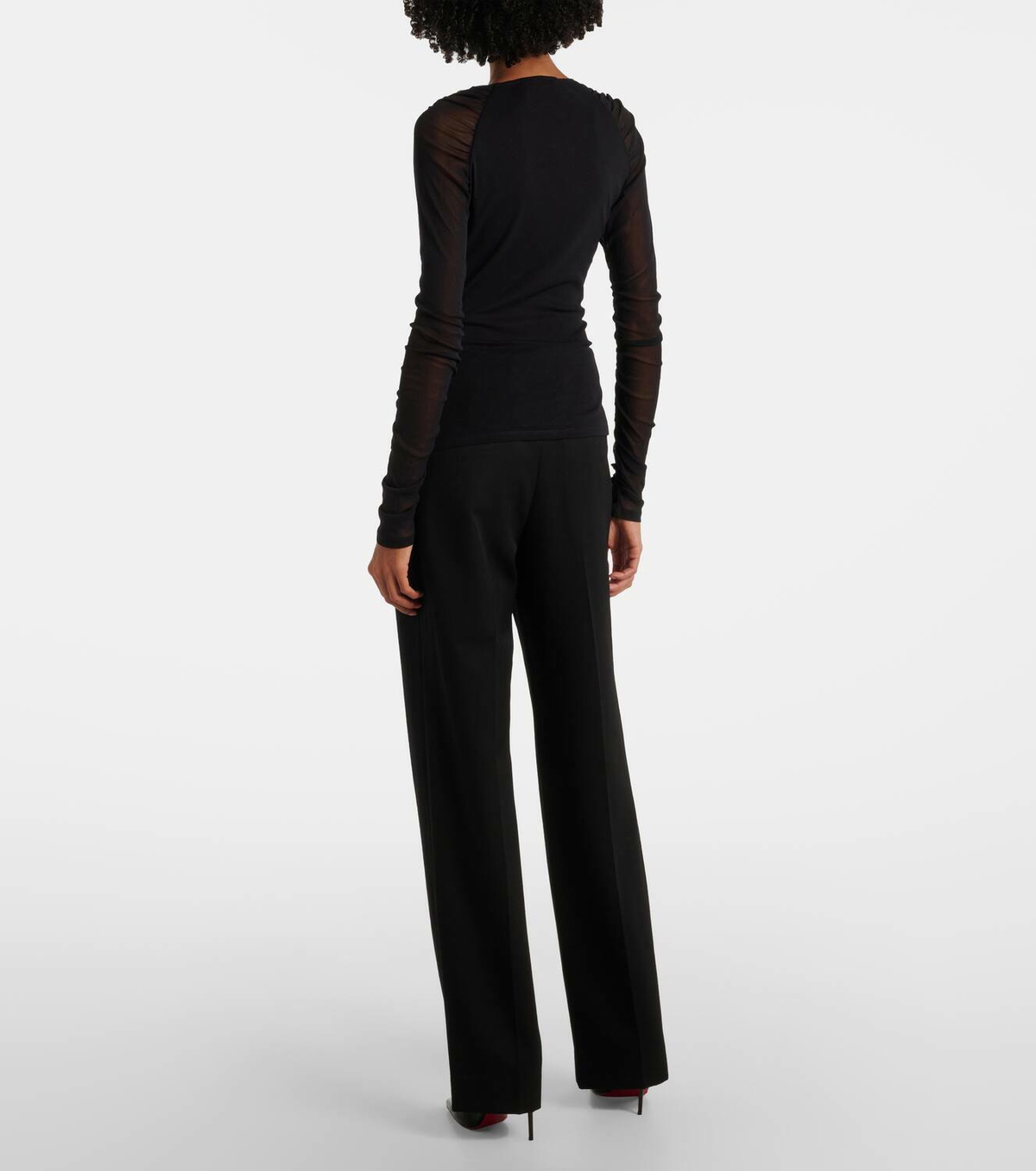 Diane von Furstenberg Eli mesh top