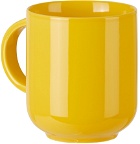 Lateral Objects Yellow Color Mug, 16 oz