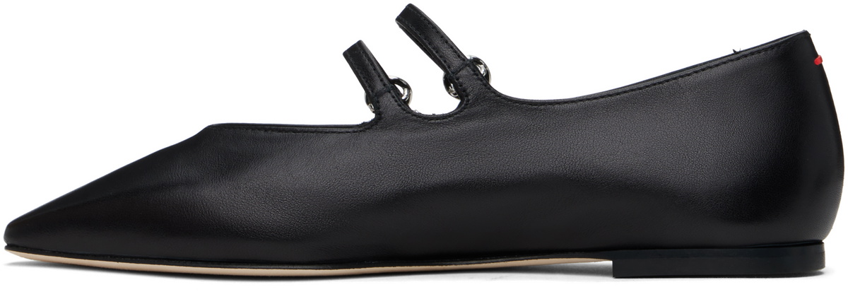 Aeyde Black Franny Ballerina Flats Aeyde