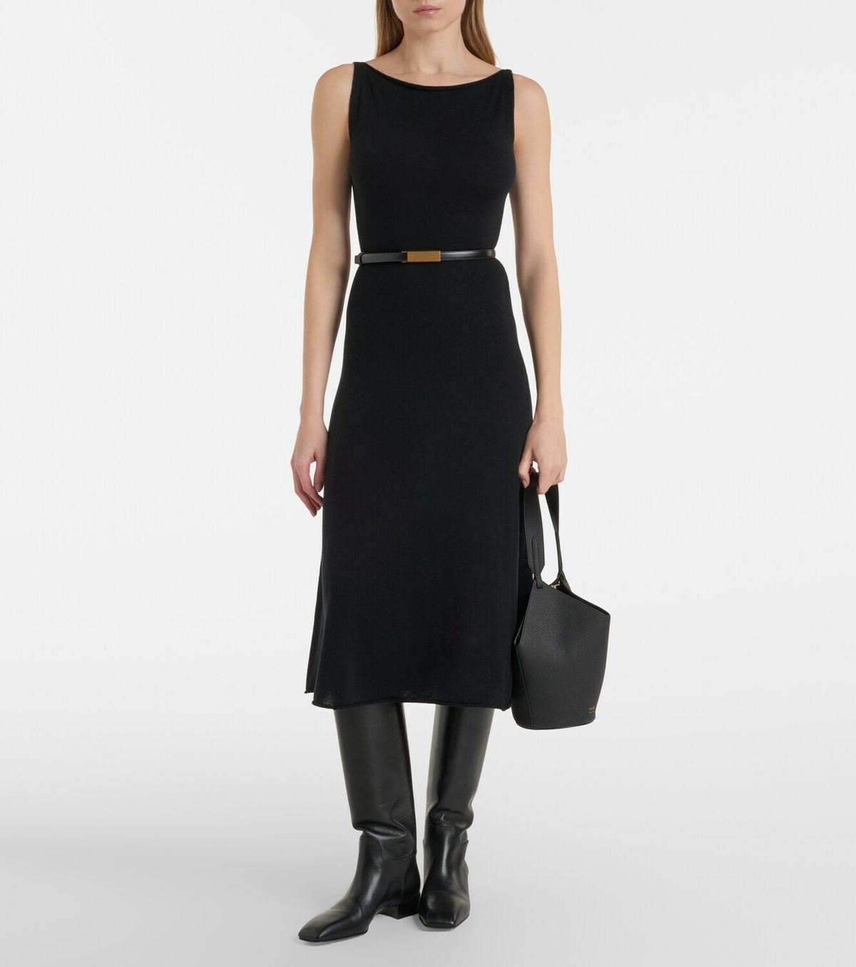 Extreme Cashmere N°468 Gabrielle wool-blend midi dress