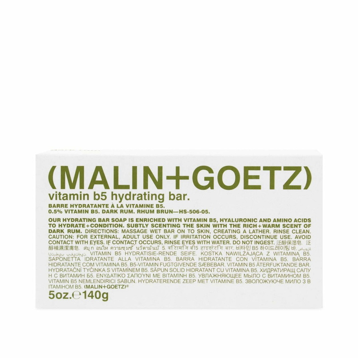 Photo: Malin + Goetz Vitamin B5 hydrating bar 
