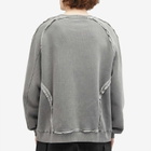 A-COLD-WALL* Men's Facade Crew Sweatshirt in Black Onyx