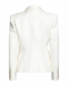 Balmain Womens Blazer in White