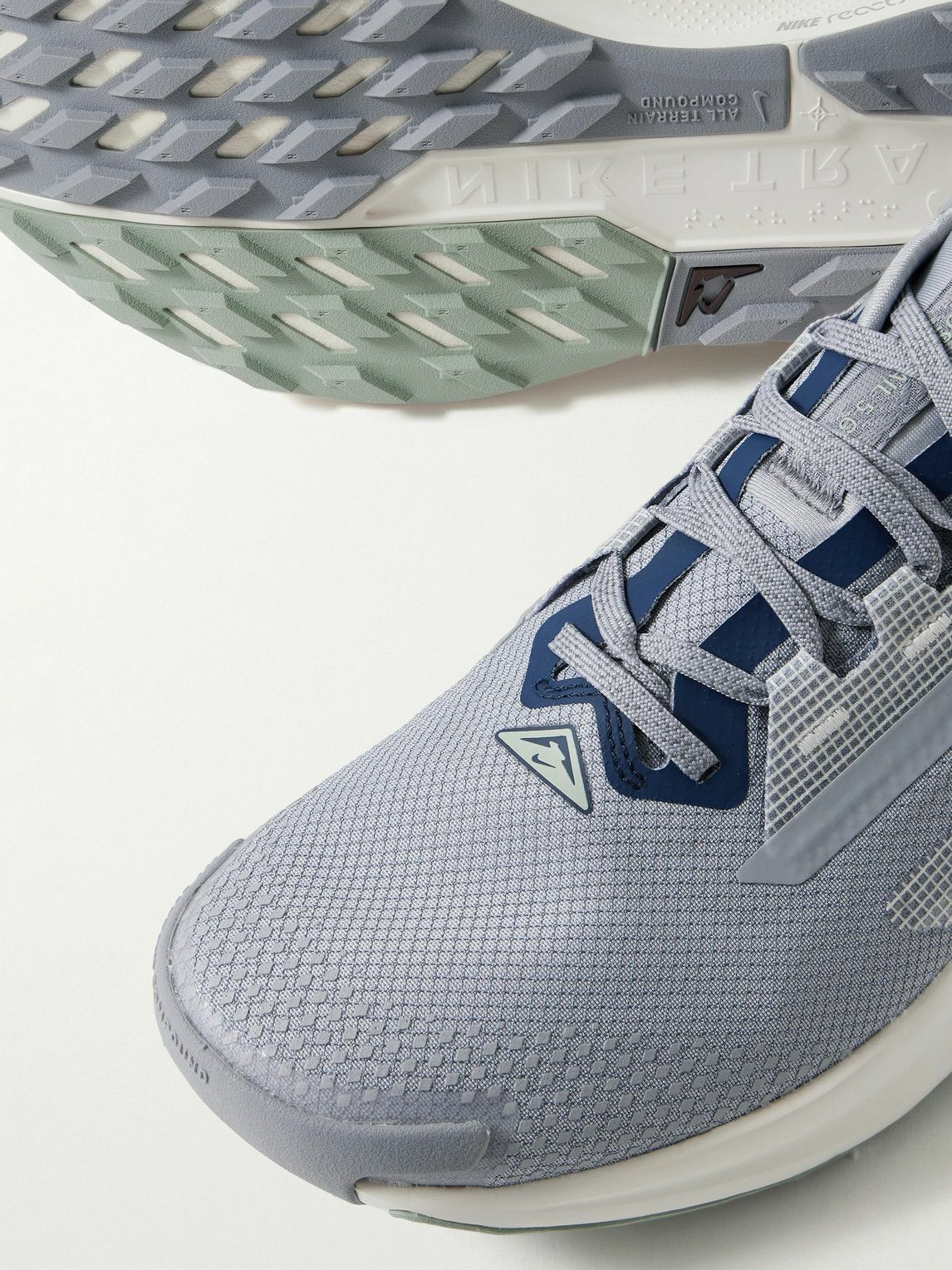 Nike Running - Pegasus Trail 5 Stretch-Jersey and Rubber-Trimmed GORE-TEX  Running Sneakers - Gray Nike Running