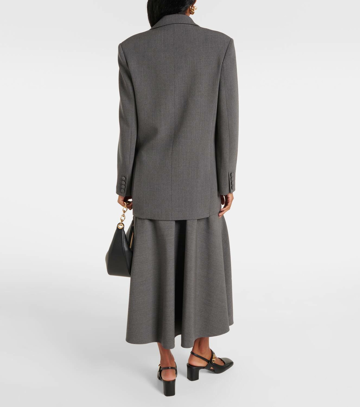 Valentino Wool gabardine vest