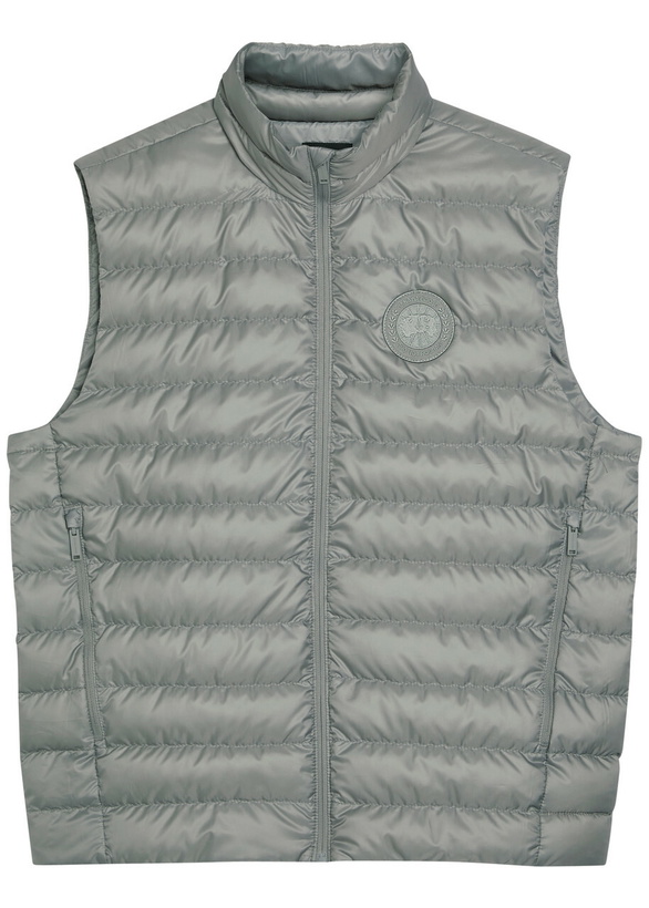 Photo: Canada Goose Stratus Padded Ripstop Shell Gilet Grey
