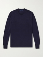 Thom Sweeney - Cashmere and Silk-Blend Sweater - Blue