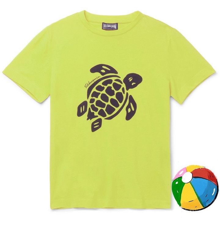 Photo: Vilebrequin - Boys Ages 2 - 12 Printed Cotton-Jersey T-Shirt - Men - Yellow