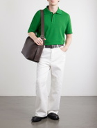 LOEWE - Loop Large Logo-Debossed Leather Shoulder Bag