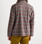 Our Legacy - Checked Cotton-Blend Shirt Jacket - Red