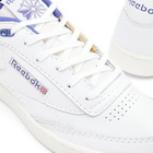 Reebok Men's Club C Mid II Vintage Sneakers in White/Chalk/Bold Purple