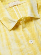 SMR Days - Wittering Tie-Dyed Organic Cotton Jacket - Yellow