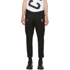 Dsquared2 Black Wool Hockey Fit Trousers