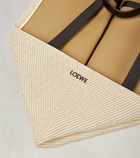 Loewe XXL Puzzle Fold canvas tote bag