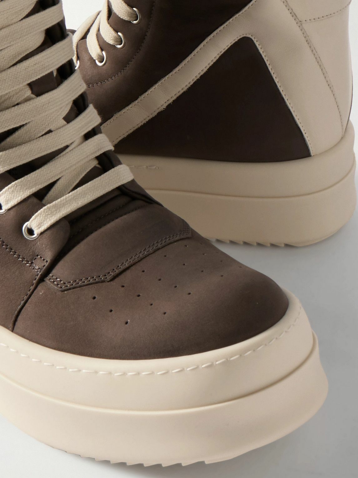 rickowens mega geobasket 確実正規品 Rick Owens Mega Geobasket Sneakers - Black / Pearl / Pearl – Kith