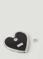 Balenciaga Heart Logo Earrings