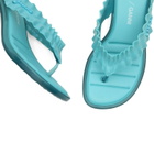 Melissa Women's x Ganni Thong Kitten Heel Sandals in Blue