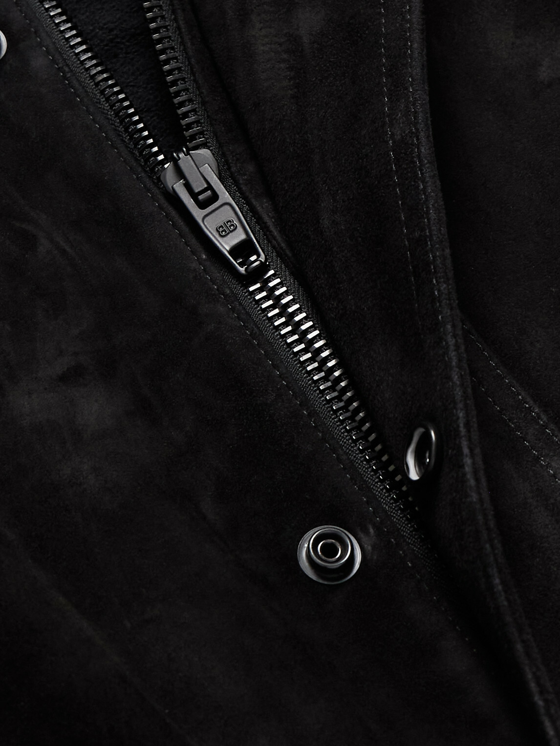 Balenciaga - Suede Jacket - Black