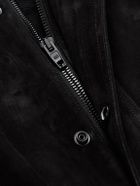 Balenciaga - Suede Jacket - Black