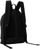 Lacoste Black Computer Compartment Backpack