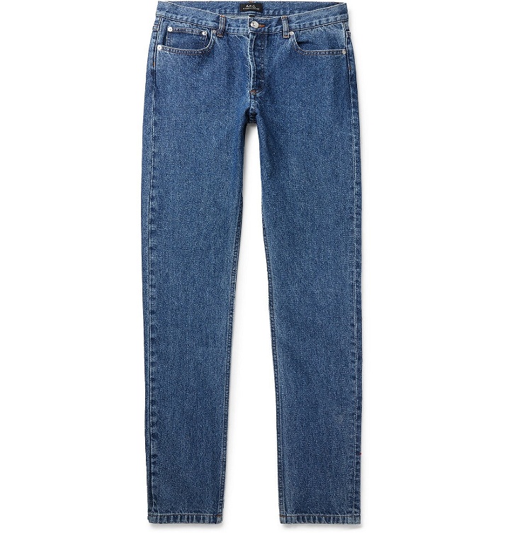 Photo: A.P.C. - Petit New Standard Slim-Fit Denim Jeans - Blue